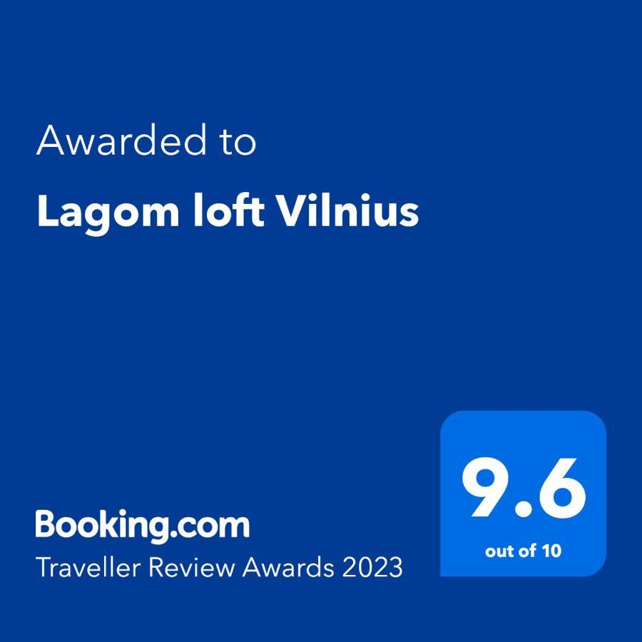 Lagom Loft Vilnius Dış mekan fotoğraf